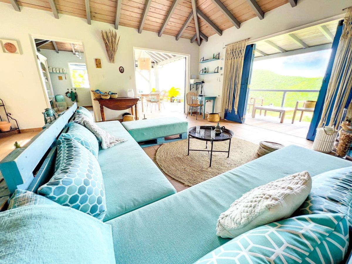 Aquamarine, Private Room In Villa Casa Blue Pool Sea View Koolbaai Exteriér fotografie